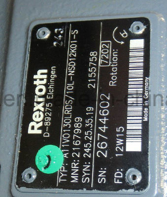 A11vlo130lrdsシリーズ A4VG28-Bオイルを搭載した回転式掘削用水力活塞ポンプ