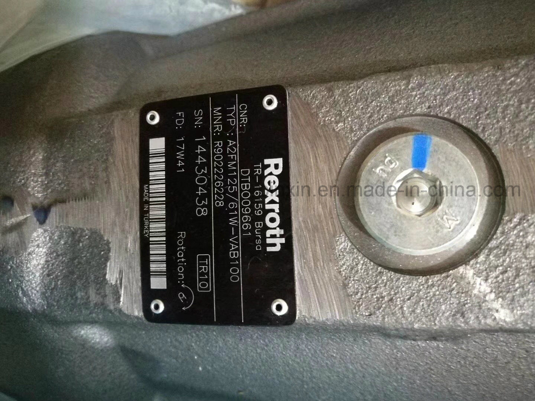 設計 A2FM107 エグババター用水力ポンプ用水力ピストンモーター 61W-VZB020